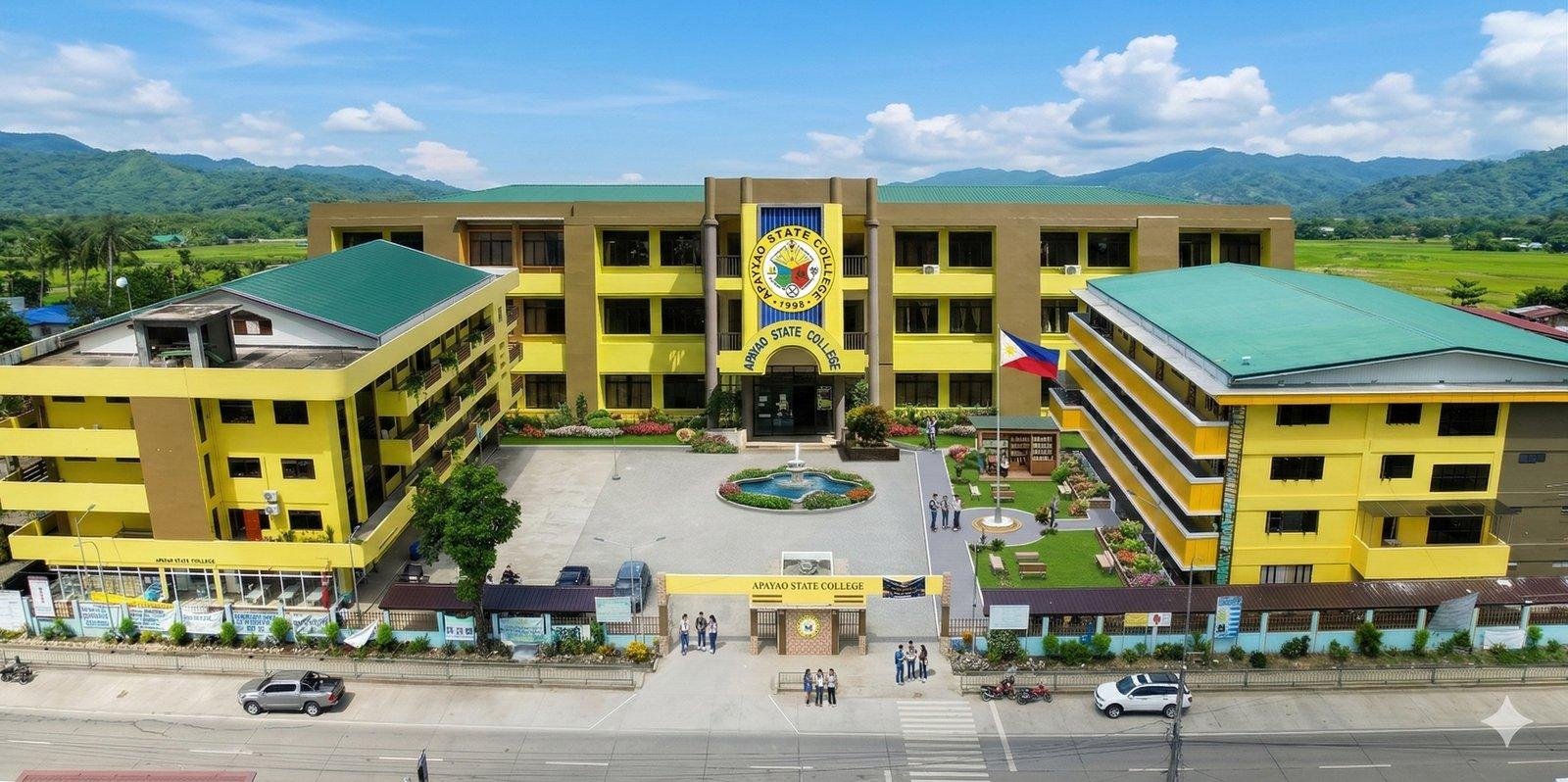 Apayao State College campus in Luna, Apayao